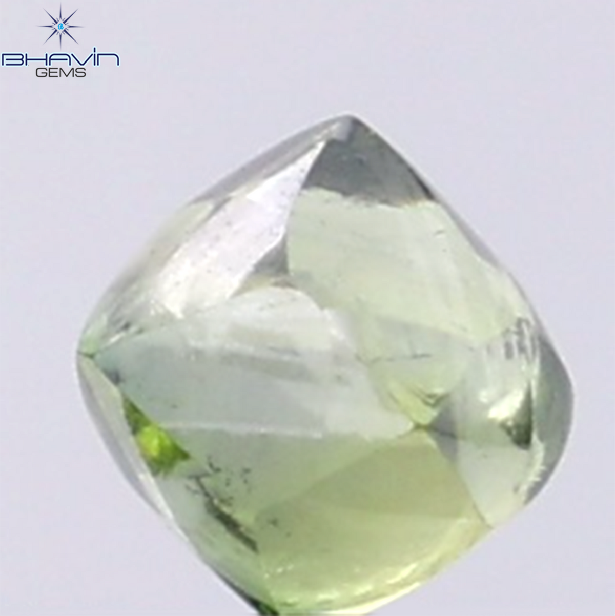 0.49 CT ラフシェイプ ナチュラル ダイヤモンド ピンク色 I3 クラリティ (4.90 MM)