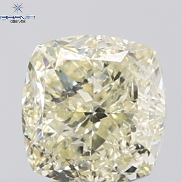 GIA認定 1.27 CT クッションダイヤモンド イエローカラー 天然ダイヤモンド VS1 クラリティ (5.97 MM)