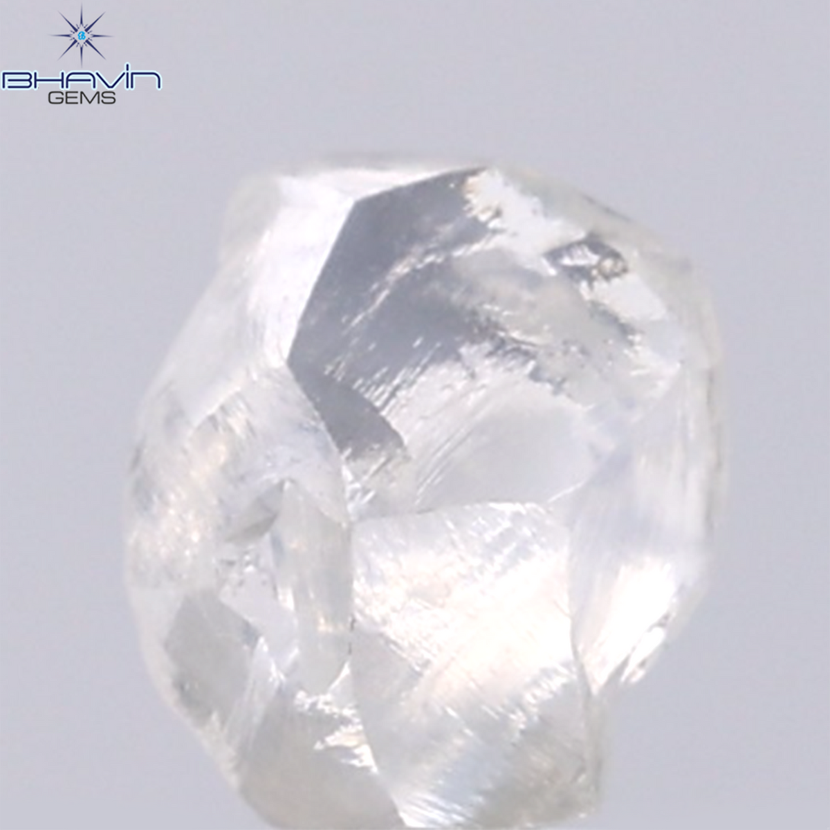 1.42 CT Natural Rough Diamond White Color Clarity VS (6.99 MM)
