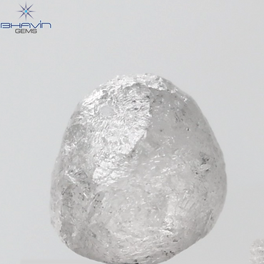 1.21 CT Rough Shape Natural Diamond White Color I3 Clarity (4.94 MM)