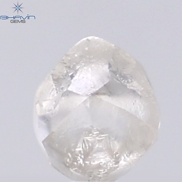 1.27 CT Natural Rough Diamond White Color Clarity VS (5.20 MM)