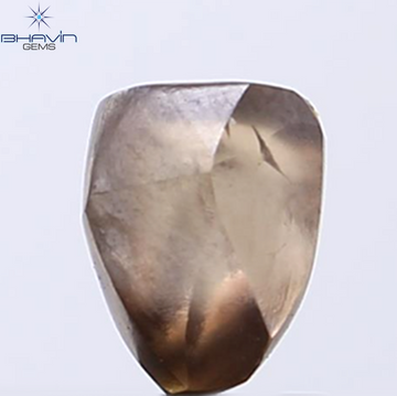 1.95 CT Natural Rough Diamond Dark Brown Color Clarity VS (6.93 MM)