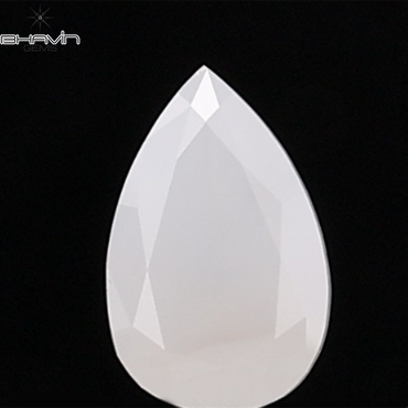 0.39 CT Pear Diamond Natural White Color VS2 Clarity (5.89 MM)