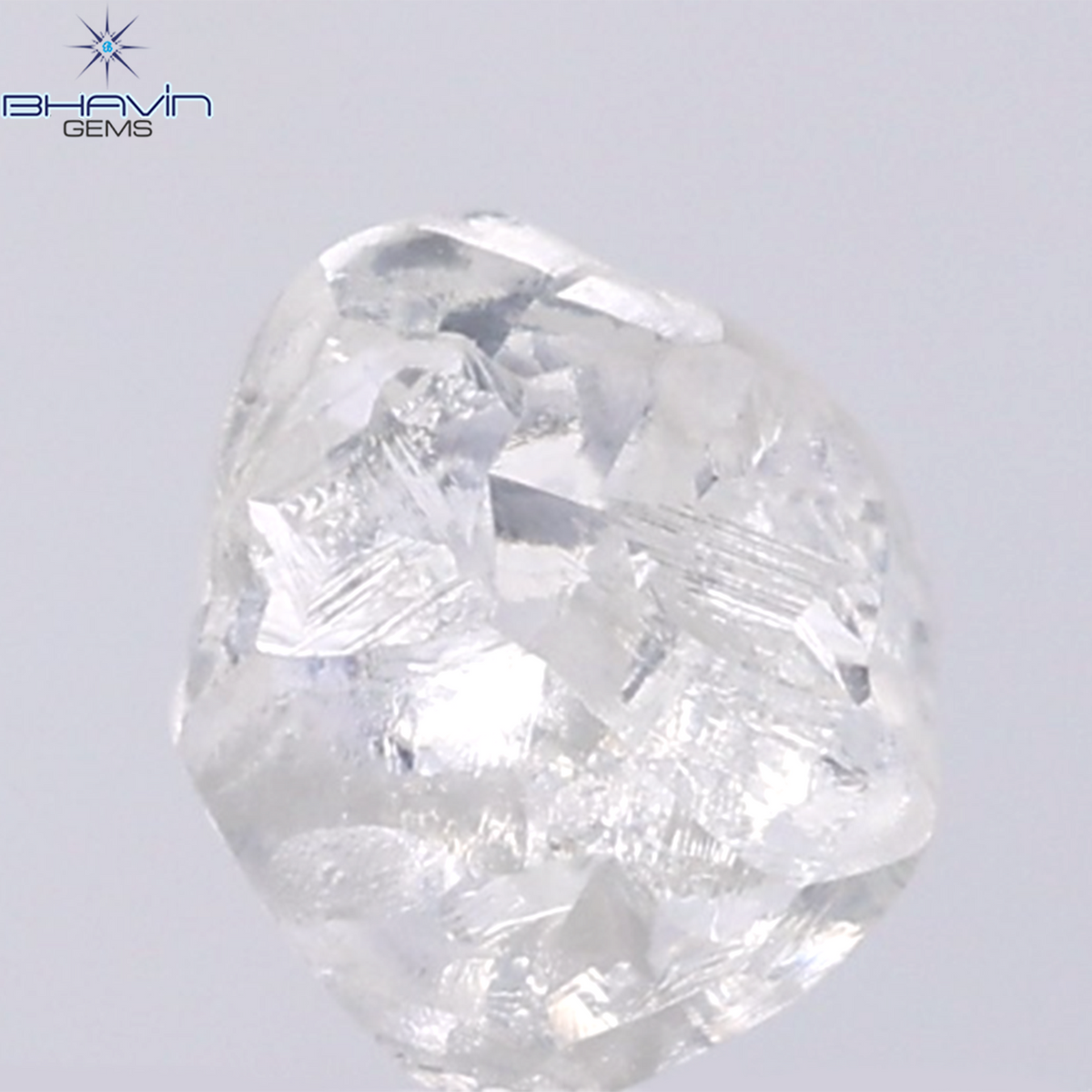 1.33 CT Natural Rough Diamond White Color Clarity VS (7.03 MM)