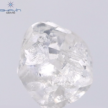 1.33 CT Natural Rough Diamond White Color Clarity VS (7.03 MM)