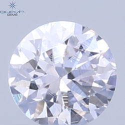 0.04 CT Natural Round Diamond Pink Color Clarity VS2 (2.00 MM)