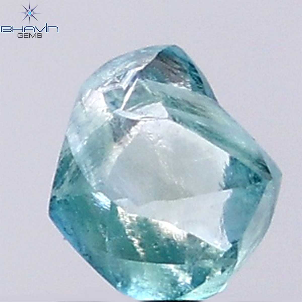 0.49 CT ラフシェイプ ナチュラル ダイヤモンド ピンク色 I3 クラリティ (4.90 MM)