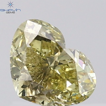 GIA認定 1.27 CT クッションダイヤモンド イエローカラー 天然ダイヤモンド VS1 クラリティ (5.97 MM)