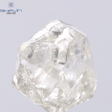 1.55 CT Natural Rough Diamond White Color Clarity VS (7.41 MM)