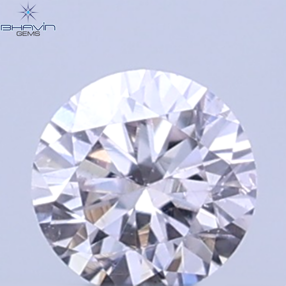 0.04 CT Natural Round Diamond Pink Color Clarity VS2 (2.0 MM)