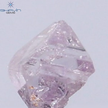 0.18 CT Natural Rough Diamond Pink Color Clarity I1 (3.08 MM)