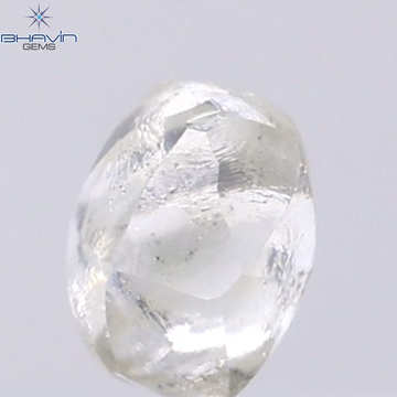 1.16 CT Natural Rough Diamond White Color Clarity VS (5.77 MM)
