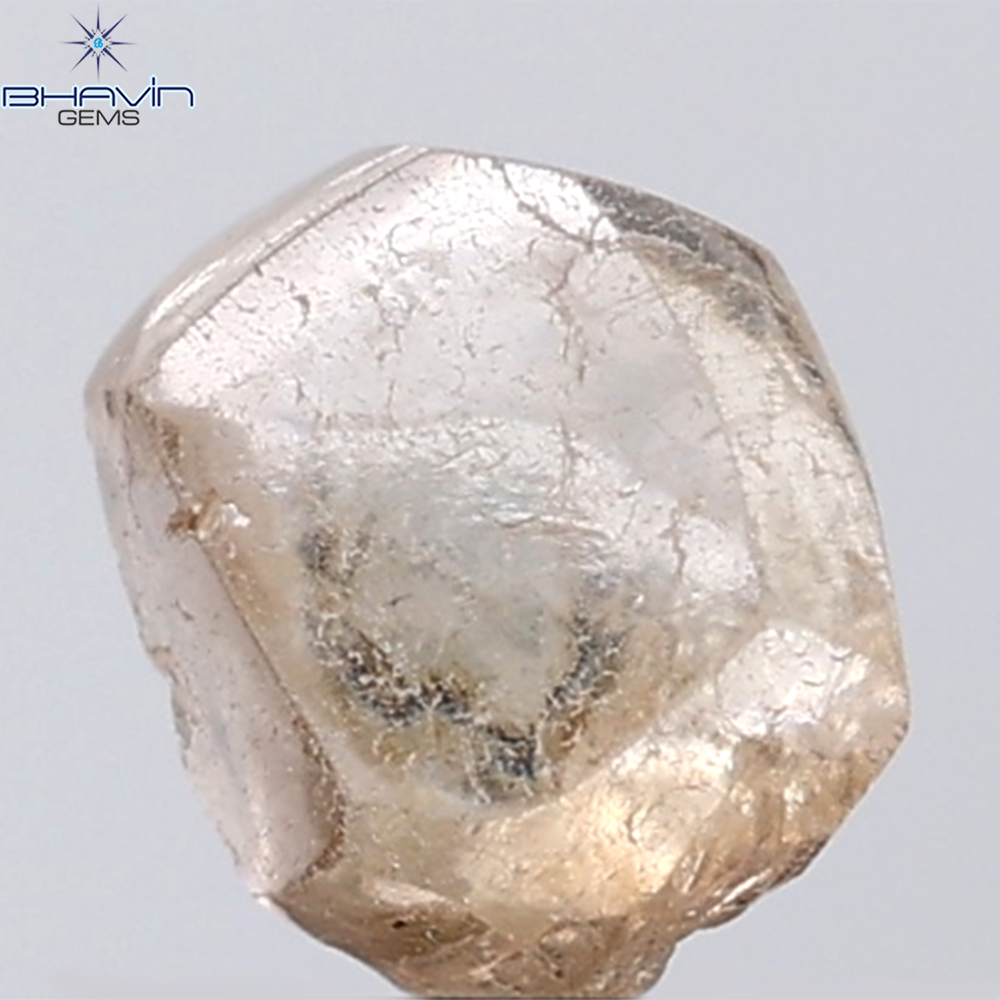 0.90 CT ラフ シェイプ ナチュラル ダイヤモンド ホワイト カラー VS1 クラリティ (5.95 MM)