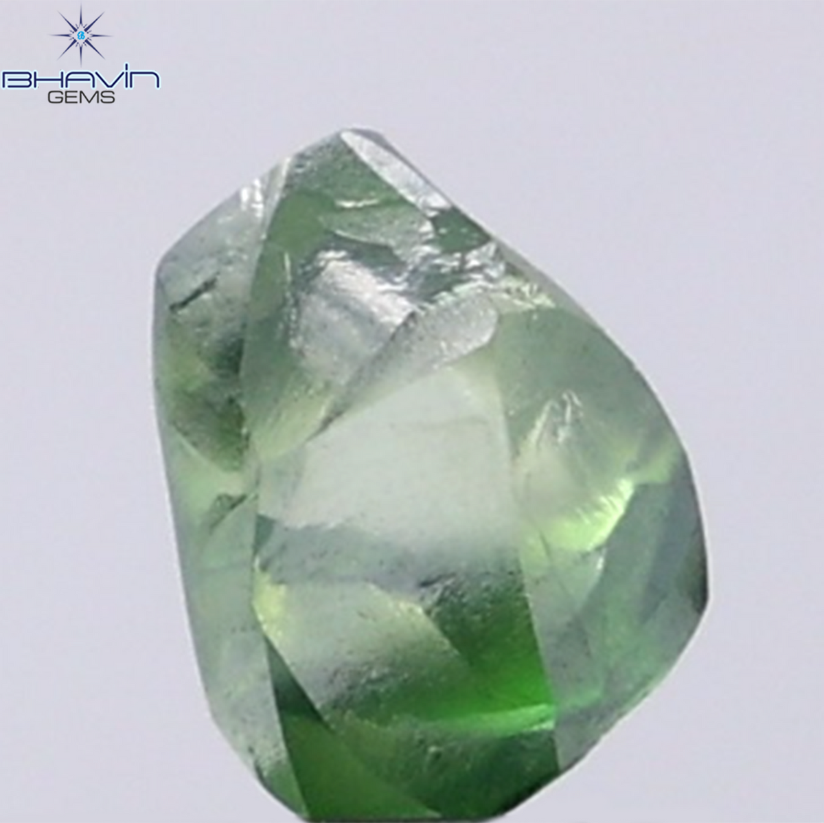 0.49 CT ラフシェイプ ナチュラル ダイヤモンド ピンク色 I3 クラリティ (4.90 MM)