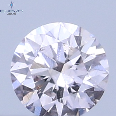 0.03 CT Natural Round Diamond Pink Color Clarity VS2 (1.90 MM)