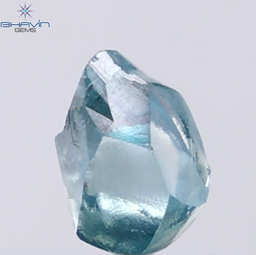0.49 CT ラフシェイプ ナチュラル ダイヤモンド ピンク色 I3 クラリティ (4.90 MM)