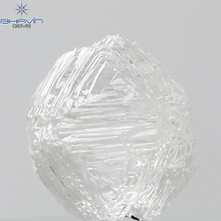0.90 CT ラフ シェイプ ナチュラル ダイヤモンド ホワイト カラー VS1 クラリティ (5.95 MM)