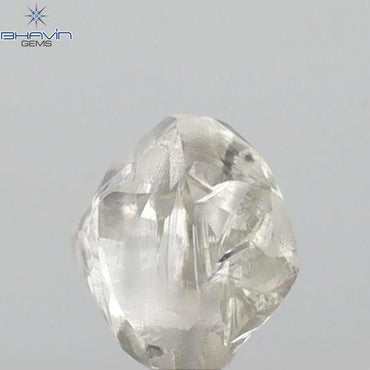 0.45 CT Rough Shape Natural Diamond White Color VS1 Clarity (4.30 MM)