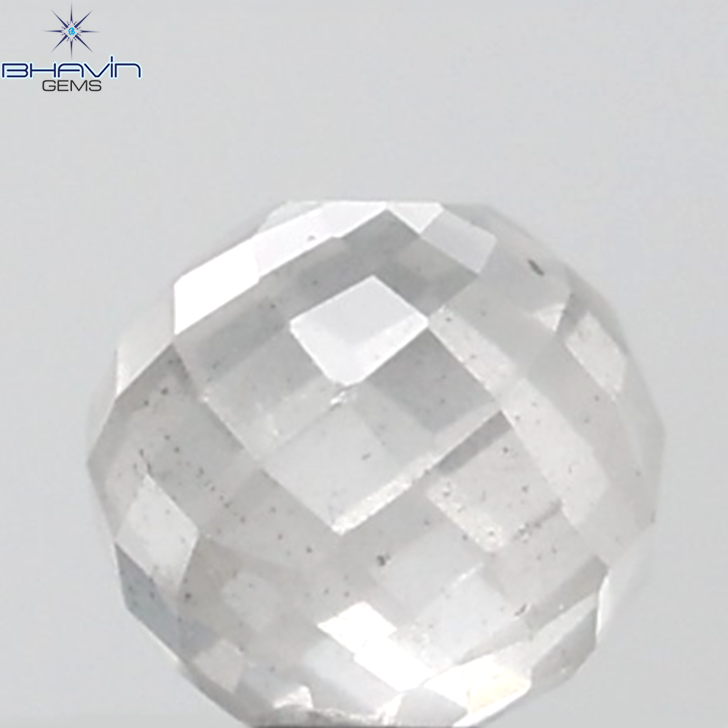0.37 CT Antique Spherical Shape Natural Diamond White Color I3 Clarity (2.85 MM)