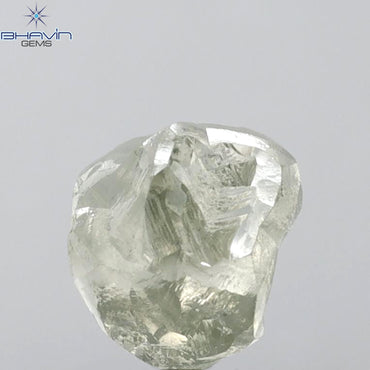 3.31 CT Rough Shape Natural Diamond Green Color VS2 Clarity (8.07 MM)