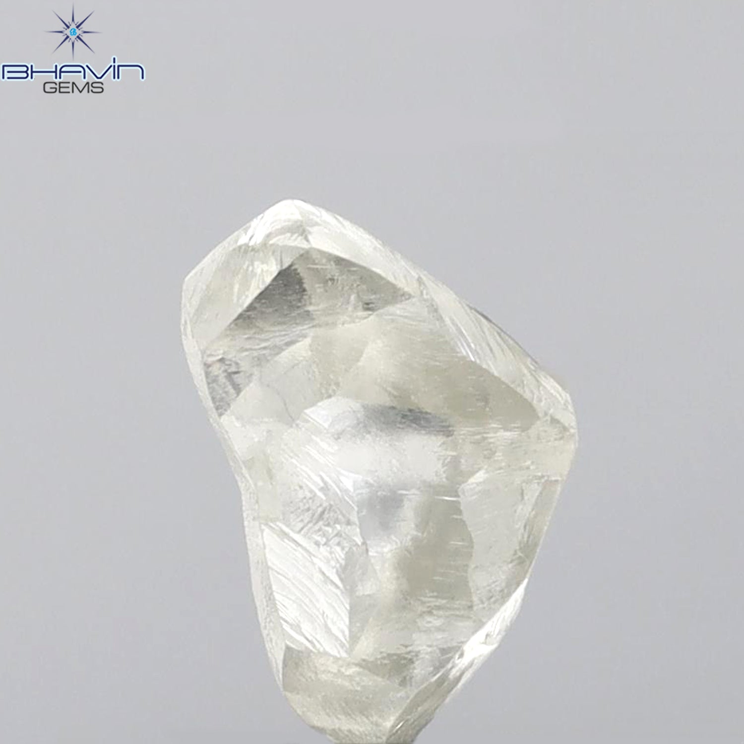 2.30 CT Rough Shape Natural Diamond White Color VS2 Clarity (9.16 MM)