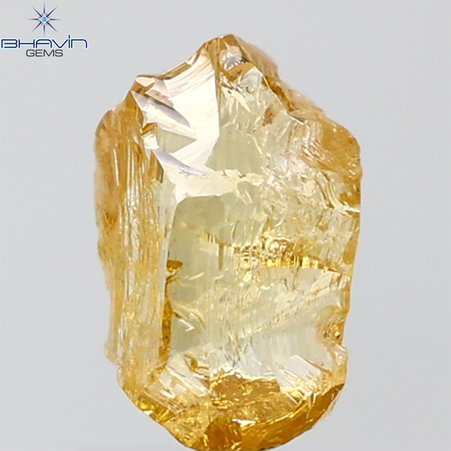 0.90 CT ラフ シェイプ ナチュラル ダイヤモンド ホワイト カラー VS1 クラリティ (5.95 MM)