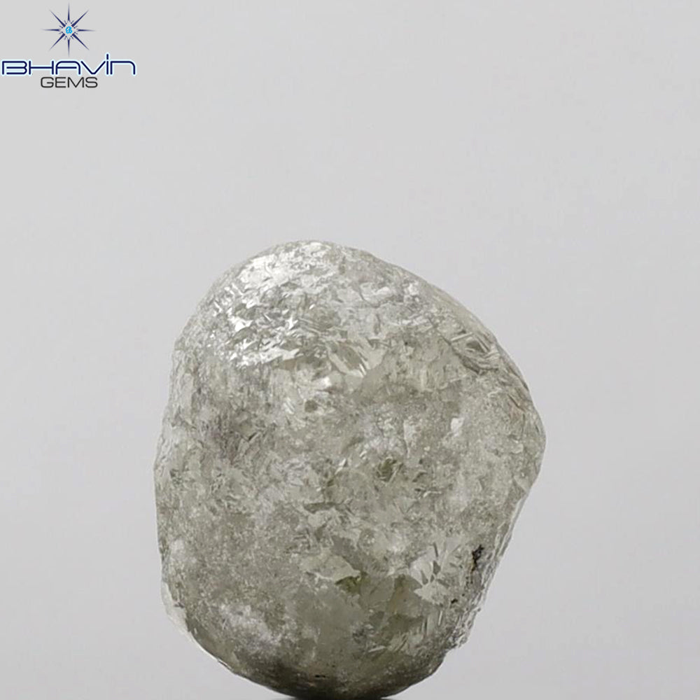 10.08 CT Rough Shape Natural Diamond White Color I3 Clarity (12.20 MM)