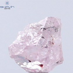 0.11 CT Rough Shape Natural Diamond Pink Color SI1 Clarity (2.66 MM)