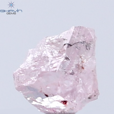 0.11 CT Rough Shape Natural Diamond Pink Color SI1 Clarity (2.66 MM)