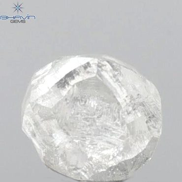 0.44 CT Rough Shape Natural Diamond White Color VS1 Clarity (3.50 MM)