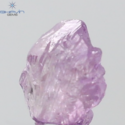0.31 CT Rough Shape Natural Diamond Pink Color SI Clarity (3.25 MM)