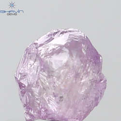 0.31 CT Rough Shape Natural Diamond Pink Color SI Clarity (3.25 MM)