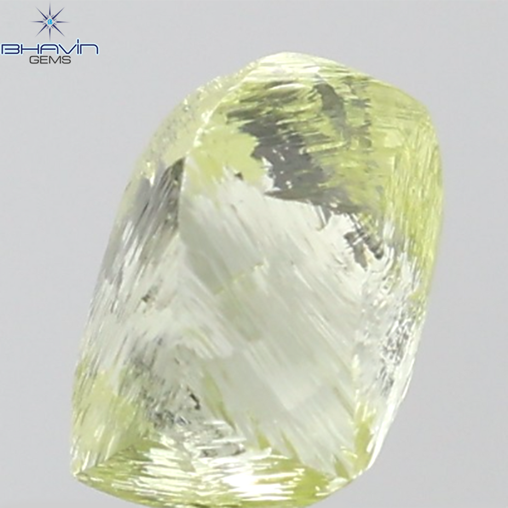 0.90 CT ラフ シェイプ ナチュラル ダイヤモンド ホワイト カラー VS1 クラリティ (5.95 MM)