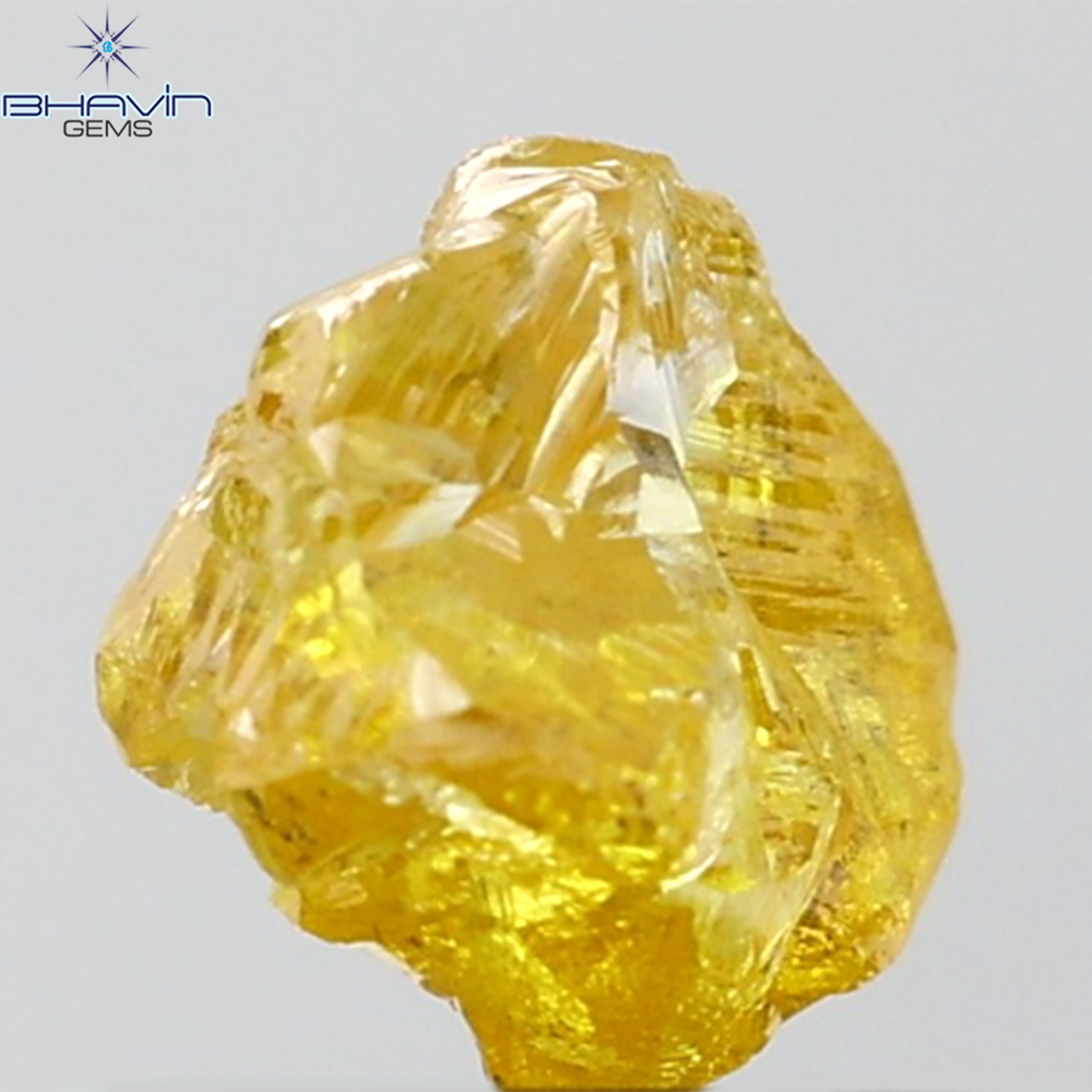 0.90 CT ラフ シェイプ ナチュラル ダイヤモンド ホワイト カラー VS1 クラリティ (5.95 MM)