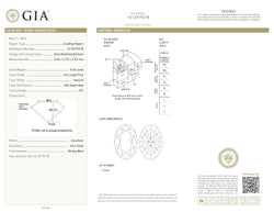 GIA Certified 0.40 CT Oval Shape Natural Diamond Pink Color (5.24 MM)
