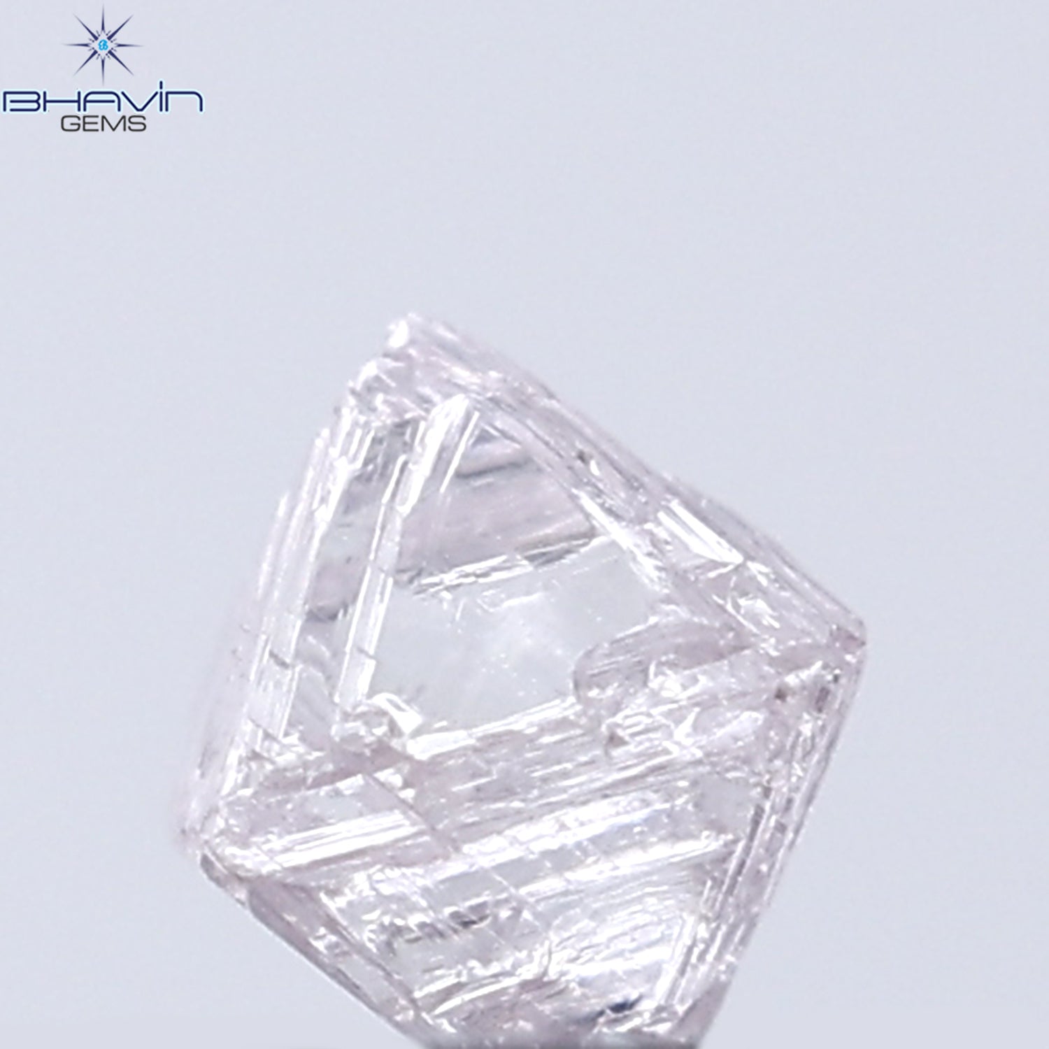 0.90 CT ラフ シェイプ ナチュラル ダイヤモンド ホワイト カラー VS1 クラリティ (5.95 MM)
