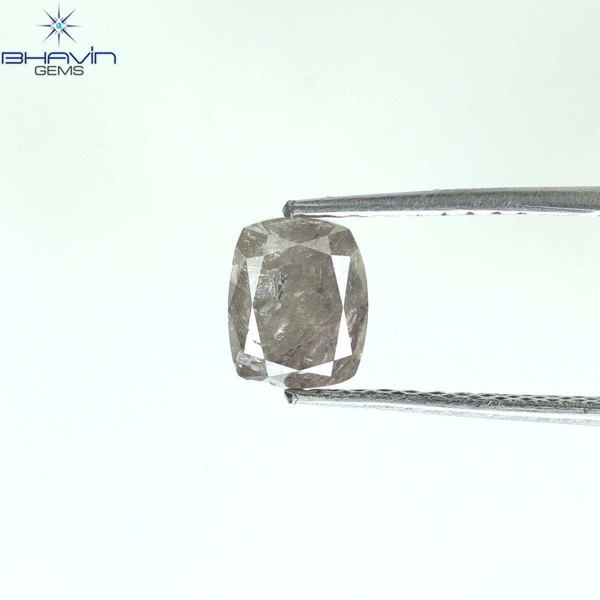 1.05 CT Cushion Shape Natural Diamond Pink Color I3 Clarity (6.08 MM)