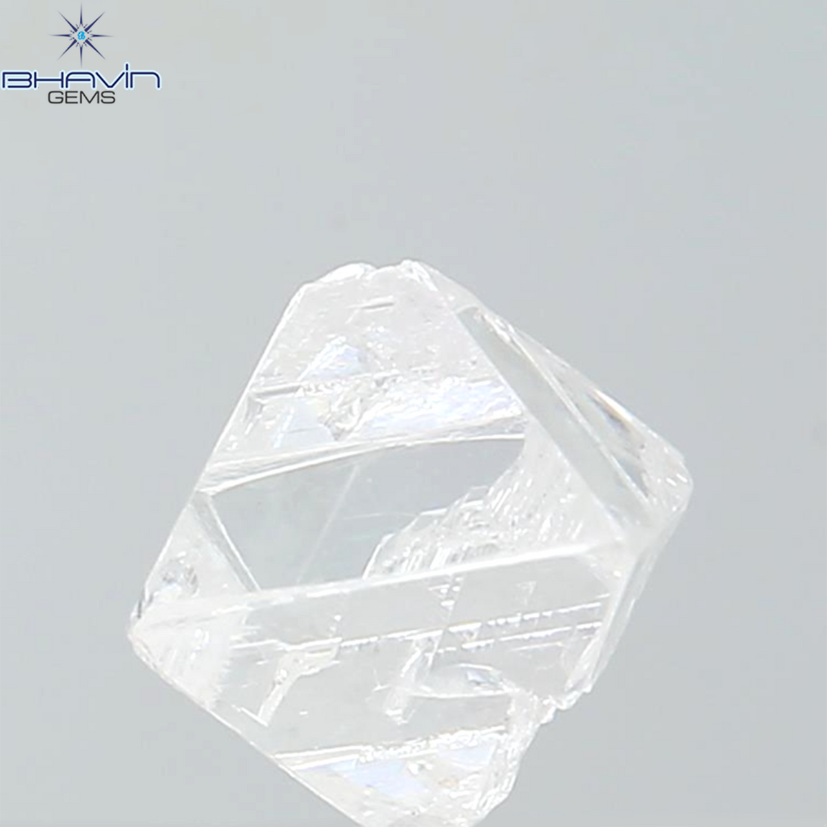1.22 CT Natural Rough Diamond Pink Color Clarity VS (6.12 MM)