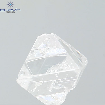 1.22 CT Natural Rough Diamond Pink Color Clarity VS (6.12 MM)