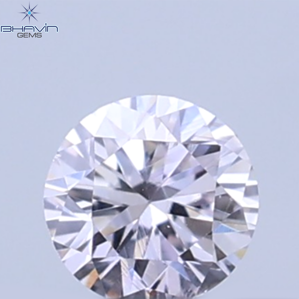 0.04 CT Natural Round Diamond Pink Color Clarity VS2 (2.0 MM)