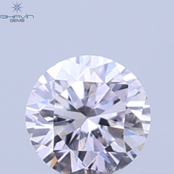 0.04 CT Natural Round Diamond Pink Color Clarity VS2 (2.0 MM)