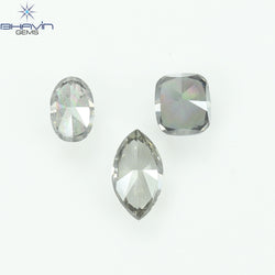 0.34 CT ハートシェイプ ナチュラル ダイヤモンド オレンジ色 VS1 クラリティ (4.59 MM)