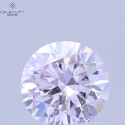 0.03 CT Natural Round Diamond Pink Color Clarity SI1 (1.9 MM)