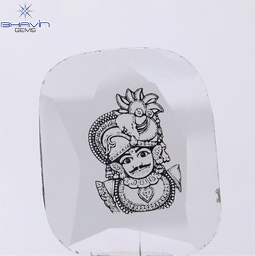 1.33 CT Lab Grown Slice (God) Diamond White Color Clarity VS (16.35 MM)