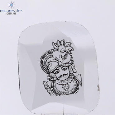 1.33 CT Lab Grown Slice (God) Diamond White Color Clarity VS (16.35 MM)