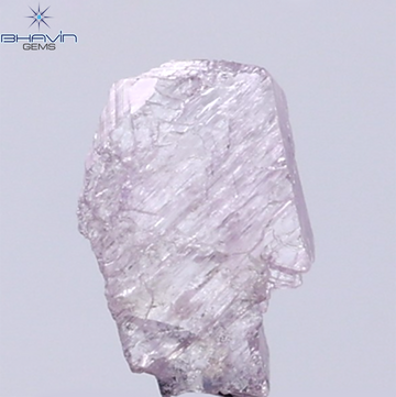 0.50 CT Natural Rough Diamond Pink Color Clarity I3 (6.86 MM)