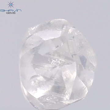 0.90 CT Natural Rough Diamond White Color Clarity VS (5.67 MM)
