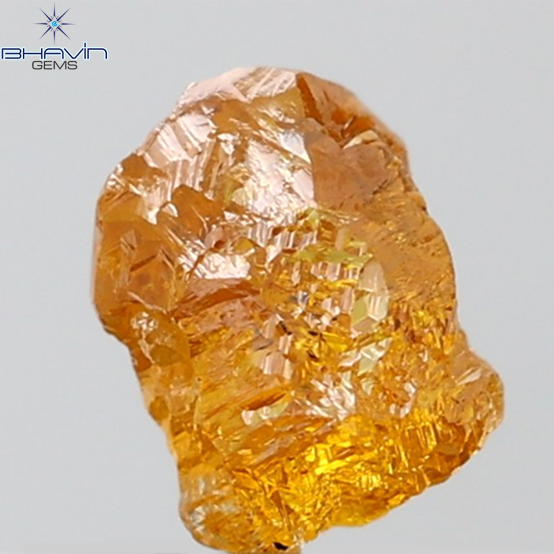 0.90 CT ラフ シェイプ ナチュラル ダイヤモンド ホワイト カラー VS1 クラリティ (5.95 MM)