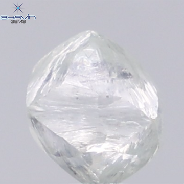 1.53 CT Natural Rough Diamond White Color Clarity VS (6.65 MM)