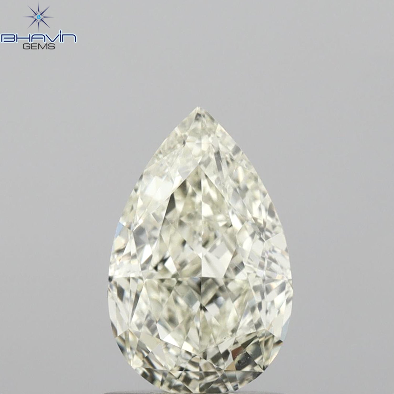 GIA Certified 1.13 CT Pear Natural Diamond Yellow Color SI2 Clarity (10.25 MM) (Copy)